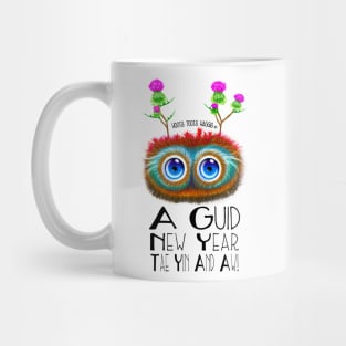 Scottish Haggis, New Year Celebration Mug